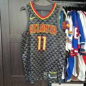 Trae Young Atlanta Hawks Nike Authentic Player Jersey - Icon Edition - Black